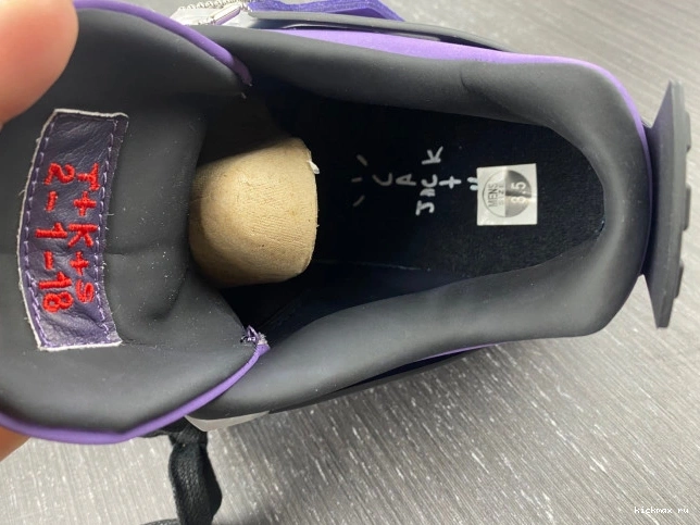 Cheap MAX Travis and Retro LN4 4 766296 (Friends Jordan Purple Family) Scott 0824